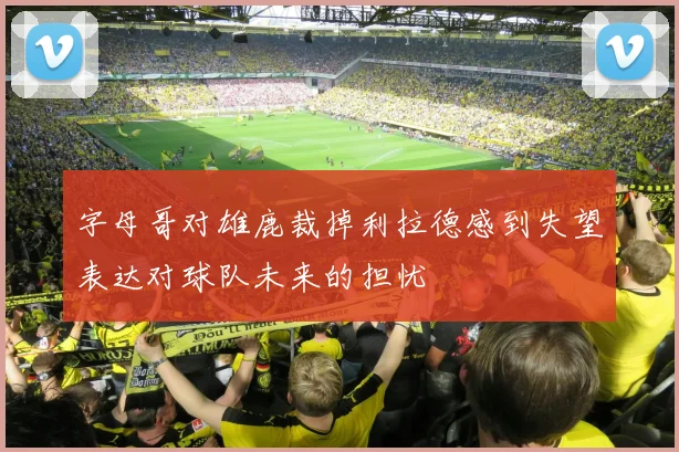字母哥对雄鹿裁掉利拉德感到失望表达对球队未来的担忧