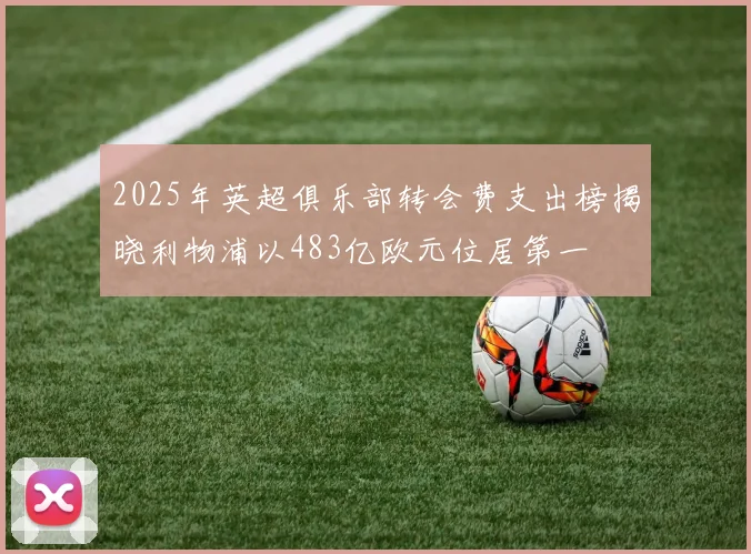 2025年英超俱乐部转会费支出榜揭晓利物浦以483亿欧元位居第一